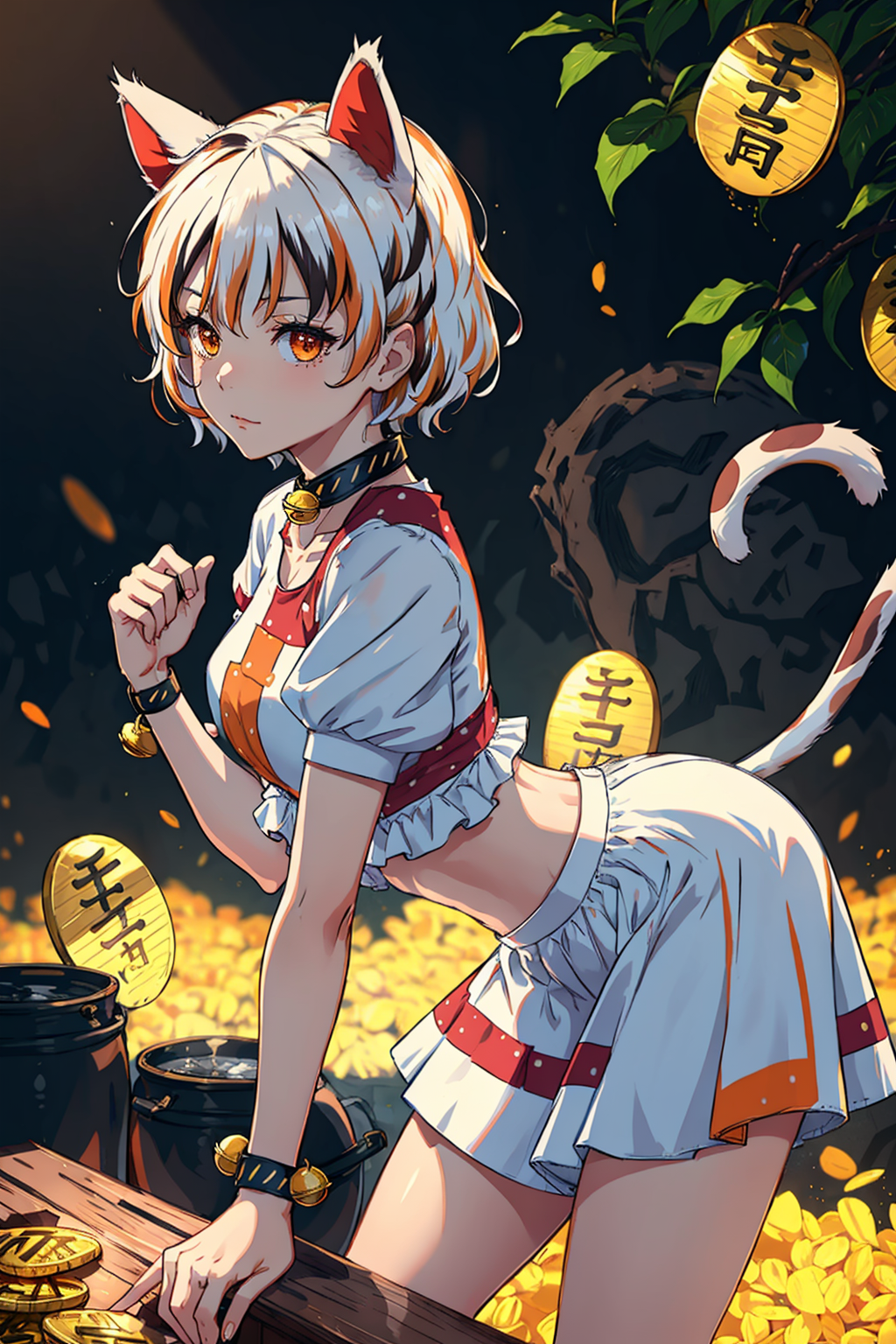 01660-2453454095-masterpiece, best quality,  _lora_GodoukujiMike_1_,1girl, tail, animal ears, cat ears, cat tail, solo, bell, maneki-neko, short.png